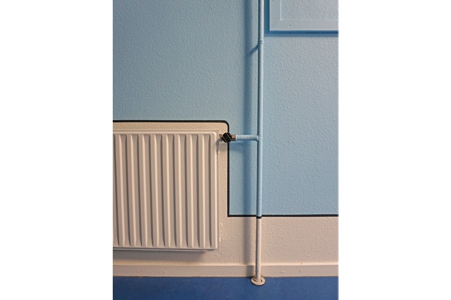 grib Alfa-college Kluiverboom Look & Feel detail radiator